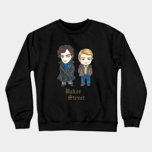 Baker Street Crewneck Sweatshirt by LivStark